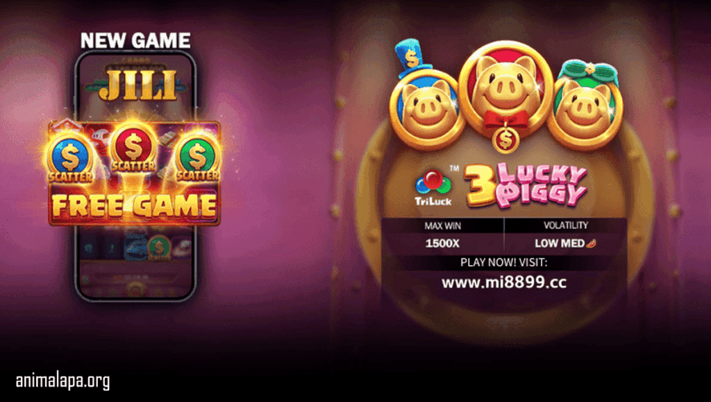 Jili 3 Lucky Piggy Slot Terbaru di Situs Dollartoto: Menangkan Jackpot dan Hiburan Menarik